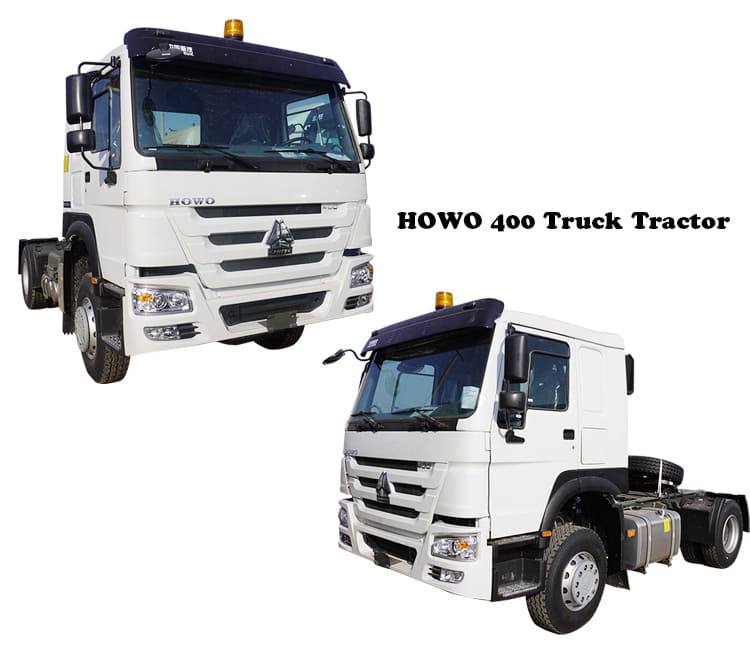 Howo 400 Truck Head for Sale in Zambia