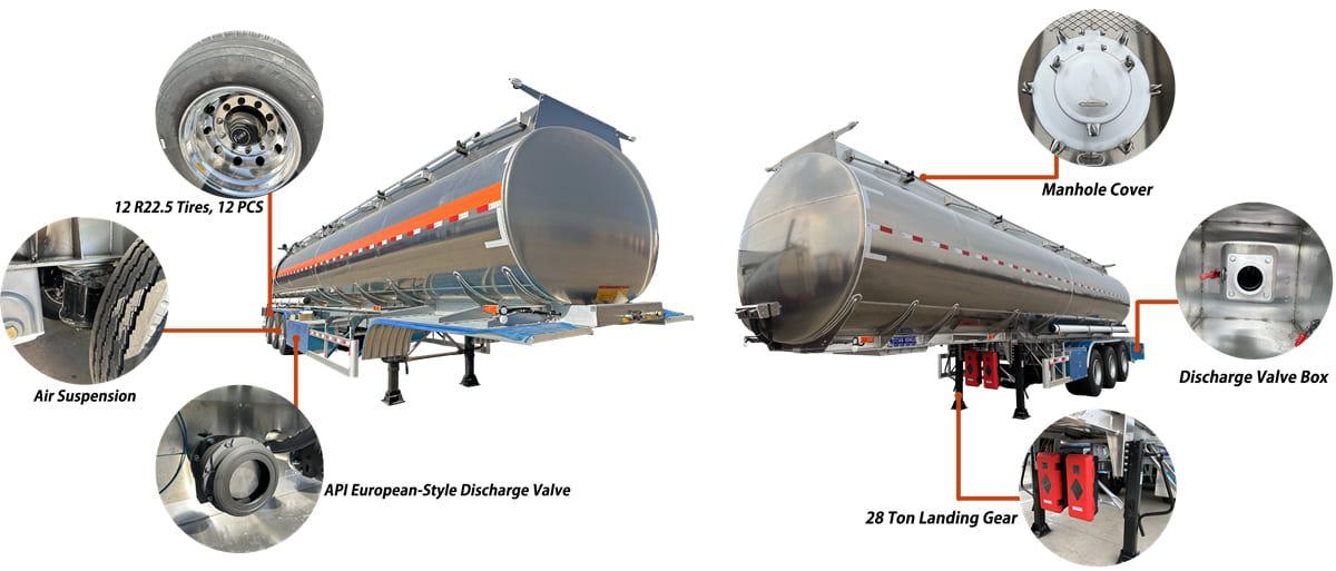The Loading and Unloading Process of Fuel Tank Trailers in Zambia