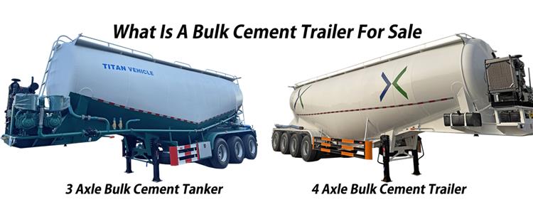 What Is A Bulk Cement Trailer For Sale?
