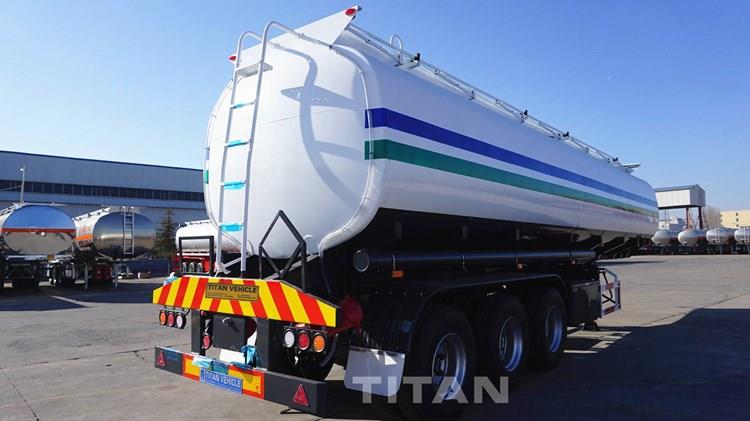 Tri Axle 45000 Liters Fuel Tanker Trailer for Sale In Kenya Nairobi