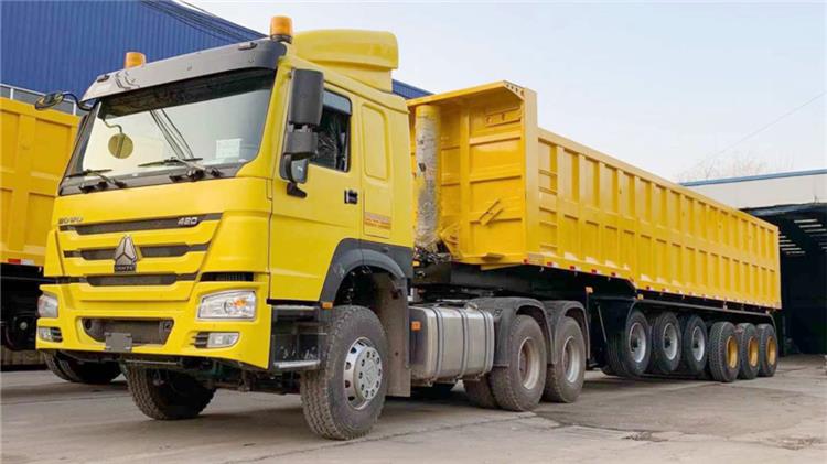 6 Axle Dump Truck Semi Tipper Trailer for Sale in Guinea Conakry