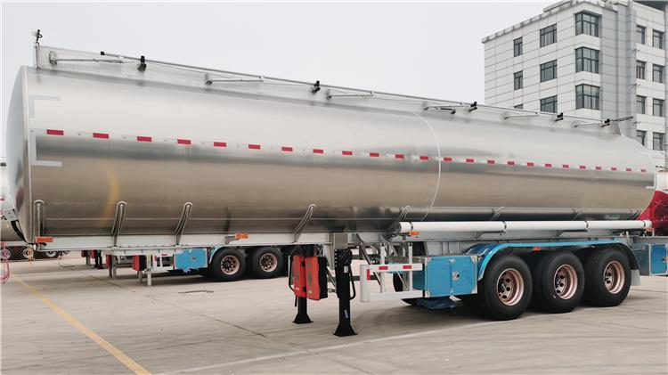 3 axles 40000 liters aluminum tankers trailer 