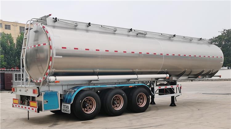 3 axles 40000 liters aluminum tankers trailer 