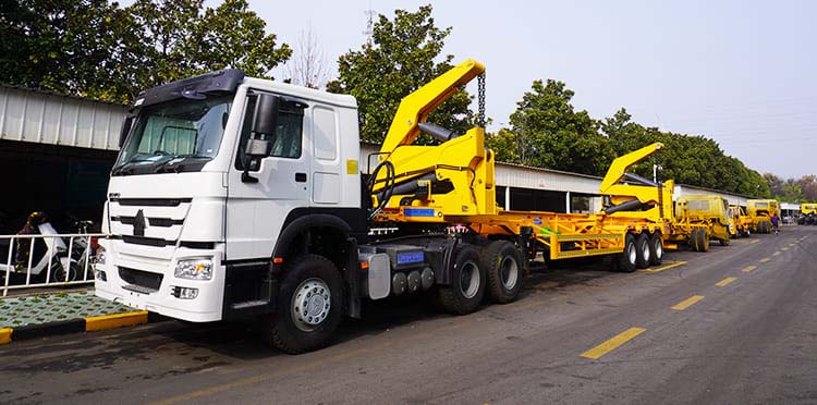 40ft container side lifter trailer