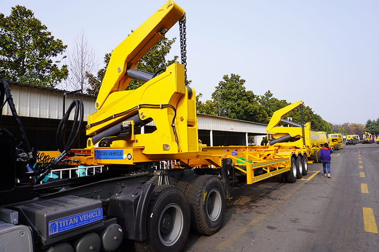 40ft container side lifter trailer