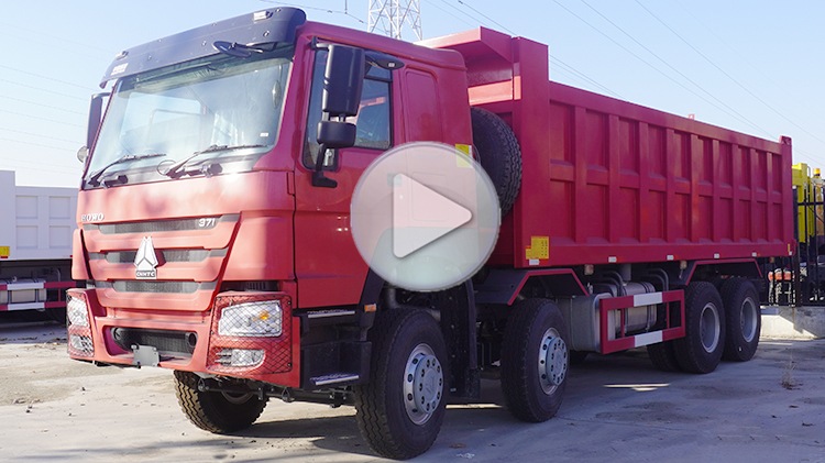 Howo Truck 371 | Sinotruk Howo Tipper Trucks Prices | Sinotruk Howo 8x4 Tipper Trucks for Sale in Zambia