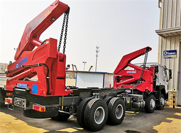 Howo New Container Side Loader Trucks in Zambia | Howo 371 Price