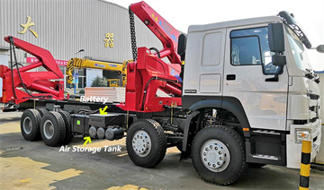 Howo New Container Side Loader Trucks in Zambia | Howo 371 Price