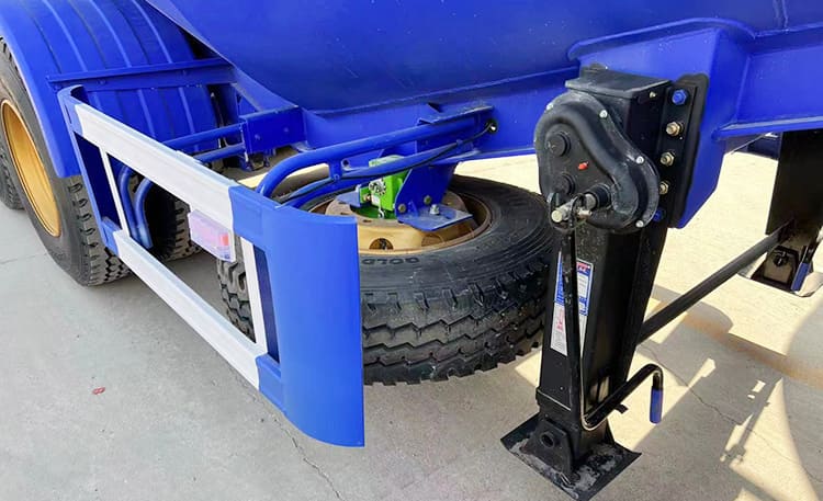 42 CBM 4 Axle Bulk Cement Tanker Trailer for Sale in Zambia