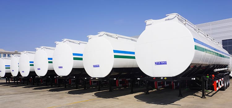 Tri Axle Fuel Tanker Trailer for Sale | Heavy Fuel Tanker Semi Trailer for Sale in Zambia