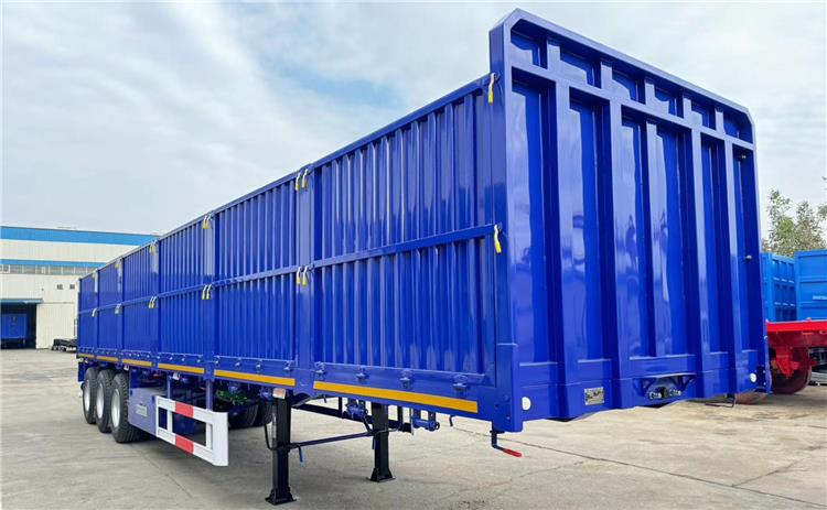 80 Ton Flatbed Trailer with Side Wall for Sale in Zambia Lusaka