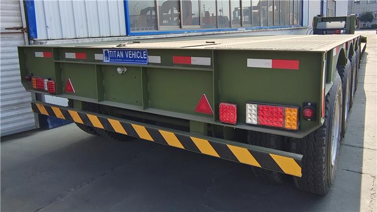 4 Axle 120 Ton Removable Gooseneck Trailer for Sale In Zambia Chingola