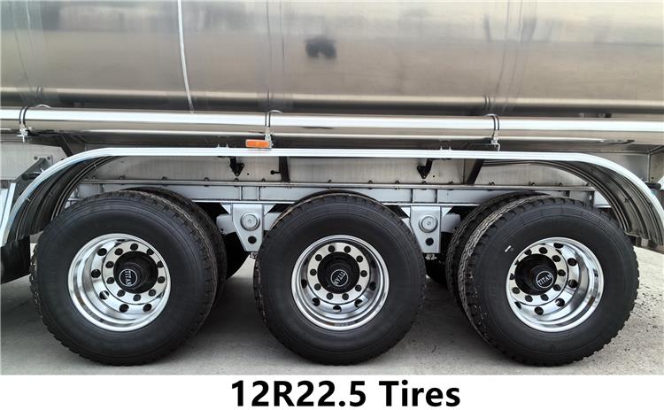 50000 Litres Aluminum Tanker Trailer for Sale In Zambia