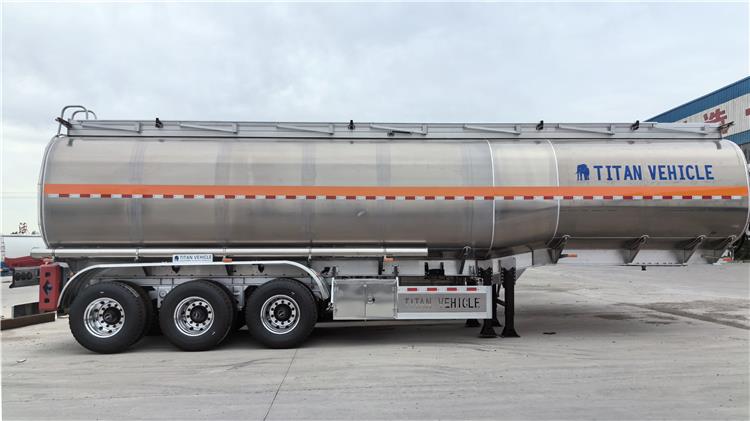 50000 Litres Aluminum Tanker Trailer for Sale In Zambia