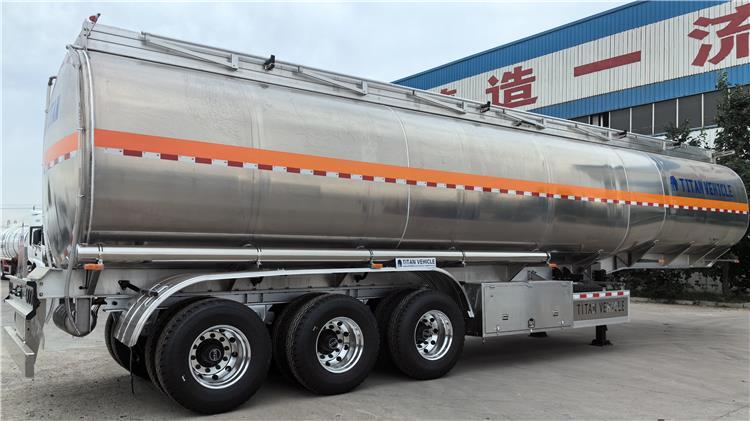 50000 Litres Aluminum Tanker Trailer for Sale In Zambia