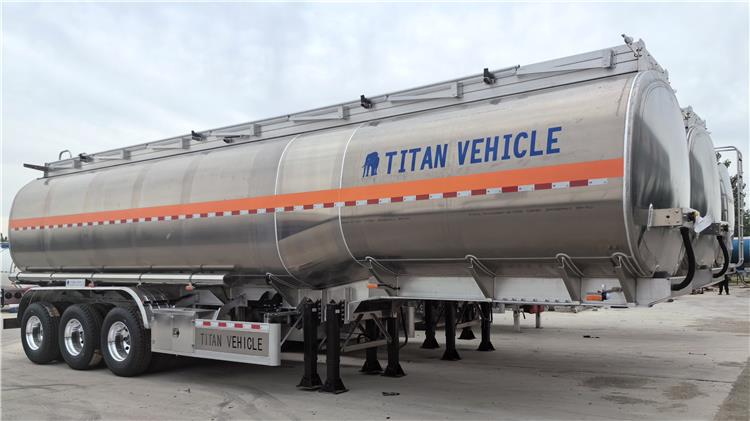 50000 Litres Aluminum Tanker Trailer for Sale In Zambia