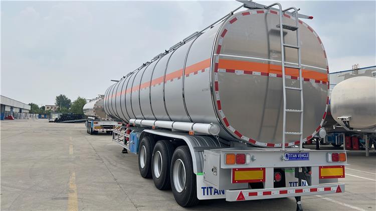 Tri Axle Stainless Steel Tanker Trailer for Sale In Zambia