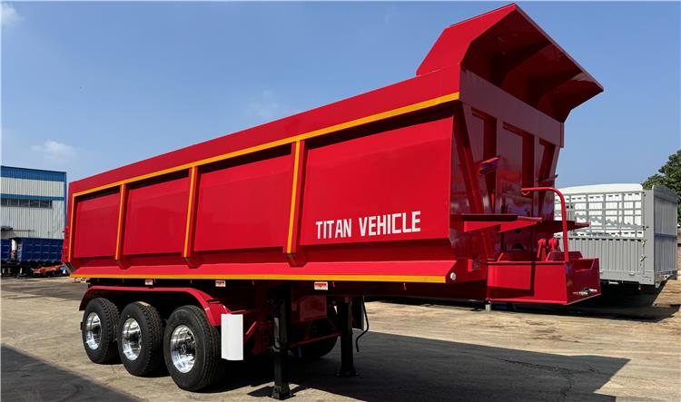 35CBM Semi Tipper Trailer Price for Sale Near Me In Zambia