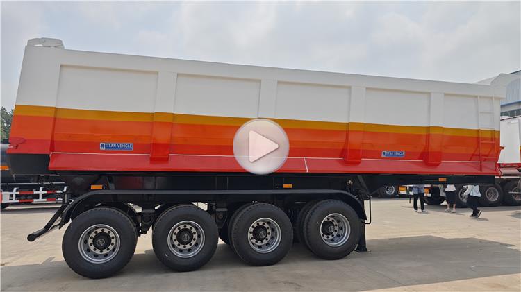 45CBM Hydraulic Dump Trailers for Sale Near Me In Zambia
