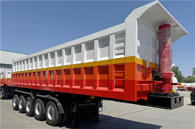45CBM End Dump Semi Trailer for Sale Price In Zambia Lusaka