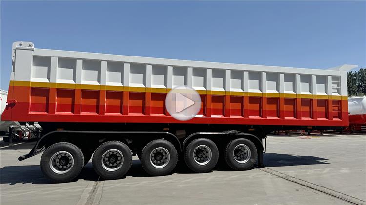 45CBM End Dump Semi Trailer for Sale Price In Zambia Lusaka