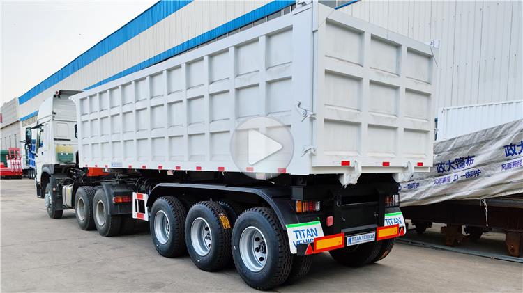 60 Ton Dumper Truck Trailer Price for Sale in Zambia