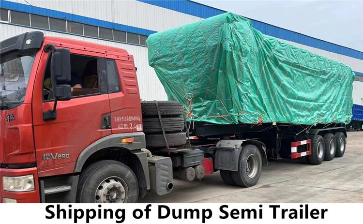 60 Ton Tipper Tractor Tipping Trailer for Sale In Zambia