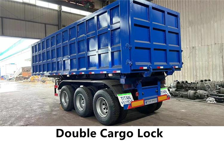 60 Ton Tipper Tractor Tipping Trailer for Sale In Zambia