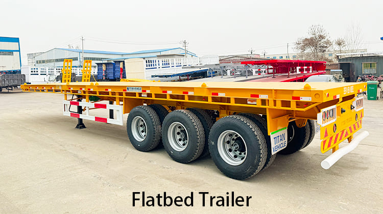 Flatbed Trailer 3 Axle for Sale in Zambia,  Chingola
