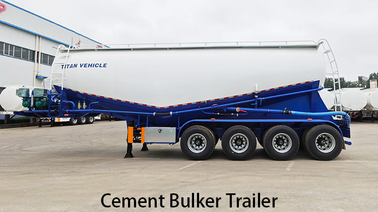 40 CBM Cement Bulker Trailer for Sale in Zambia, Kabwe