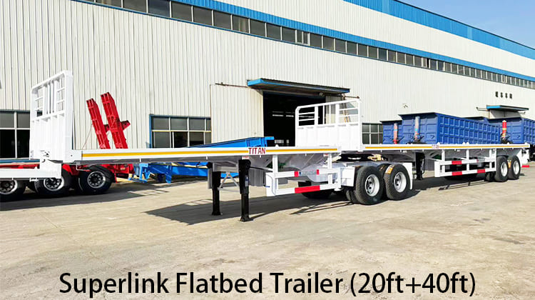Superlink Flatbed Trailer Prices for Sale in Zambia, Lusaka