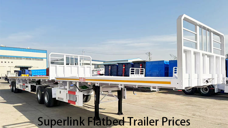 Superlink Flatbed Trailer Prices for Sale in Zambia, Lusaka