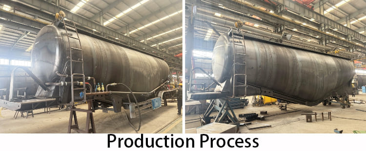 45CBM Cement Bulk Trailers for Sale in Zambia,  Kabwe