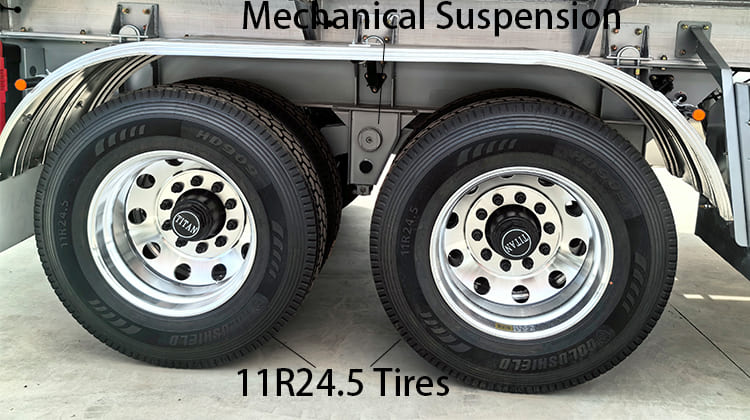2 Axle Aluminum Tanker Trailers for Sale in Zambia, Kitwe