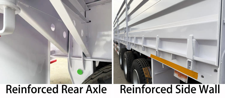 Tri axle 60 Ton Dropside Trailer for Sale in Zambia, Kitwe