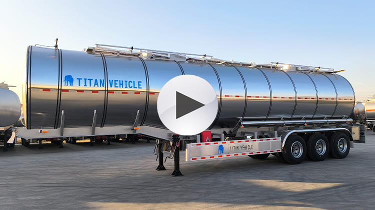 45000 Liters Aluminum Semi Tanker Trailers for Sale in Zambia, Kabwe