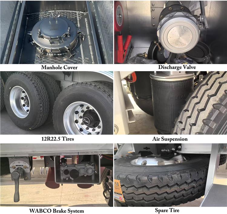 Aluminum Petrol Palm Oil Tanker Trailer Price for Sale In Zambia Zmkaa