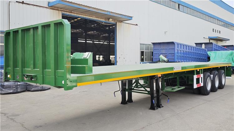 Flatbed Truck Semi Trailer for Sale In Zambia
