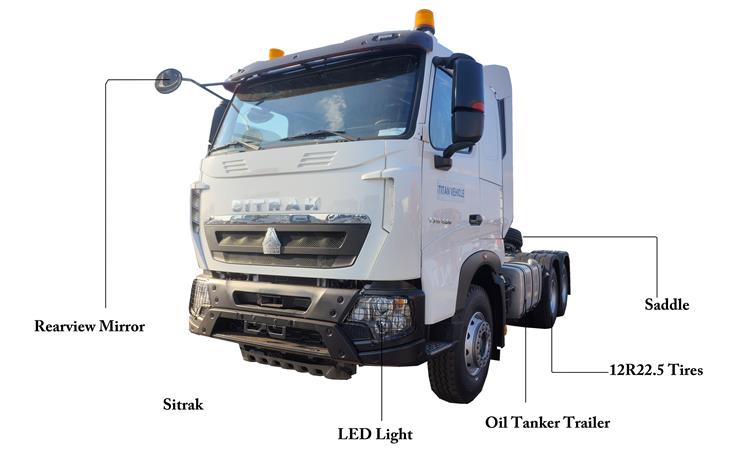 Sitrak T7H 430 Truck Head for Sale In Zambia