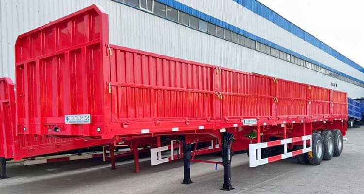 Drop Side Semi Trailer for Sale in Zambia