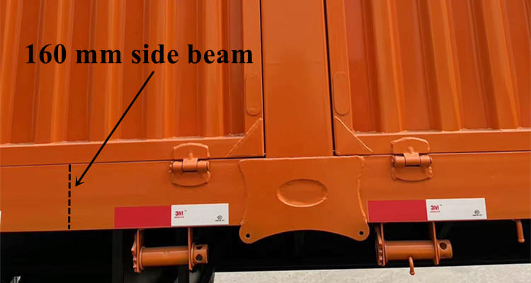 Fence Semi Cargo Trailer for Sale in Zambia