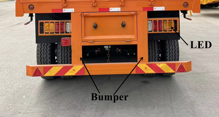 Fence Semi Cargo Trailer for Sale in Zambia