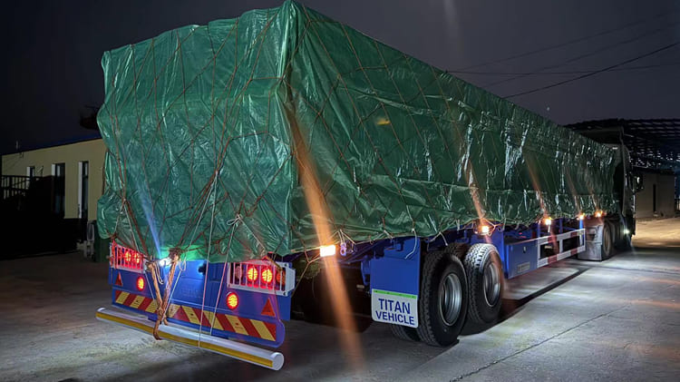2 Axle Flatbed Trailer for Sale in Zambia