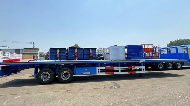 2 Axle Flatbed Trailer for Sale in Zambia