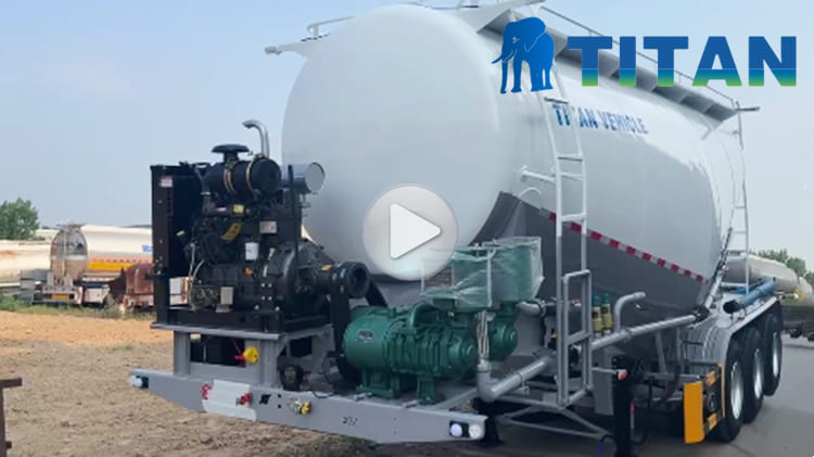 Cement Bulker Trailer for Sale in Zambia