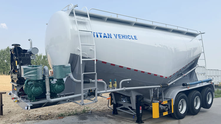 Cement Bulker Trailer for Sale in Zambia