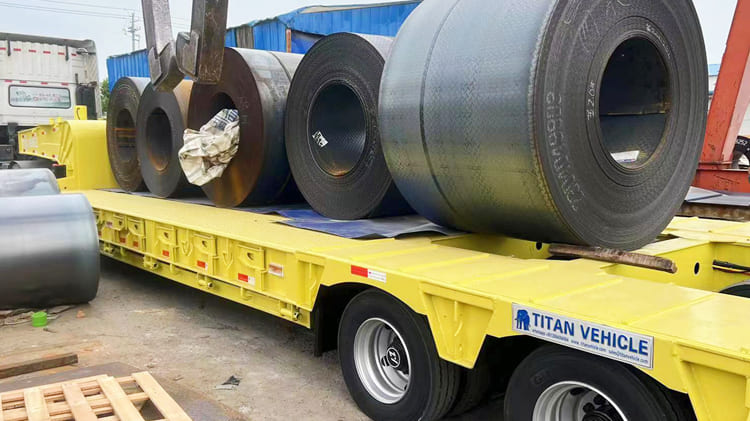 40 Ft Semi Low Bed Trailer for Sale in Zambia