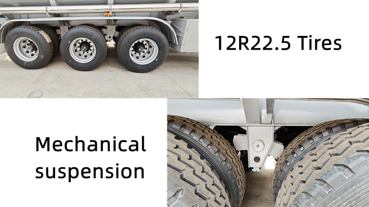 Aluminum Tanker Trailer for Sale in Zambia