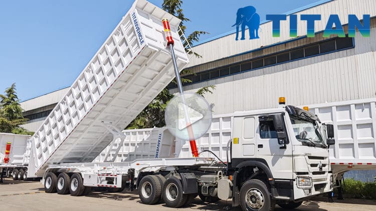 Tipper Tractor Trailer for Sale in Zambia
