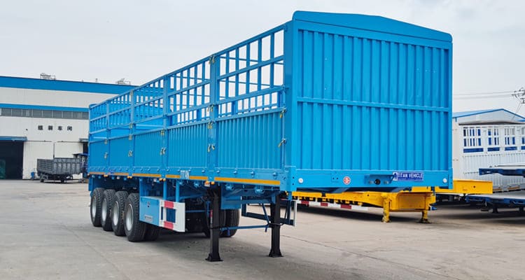 Fence Semi Trailer for Sale in Zambia